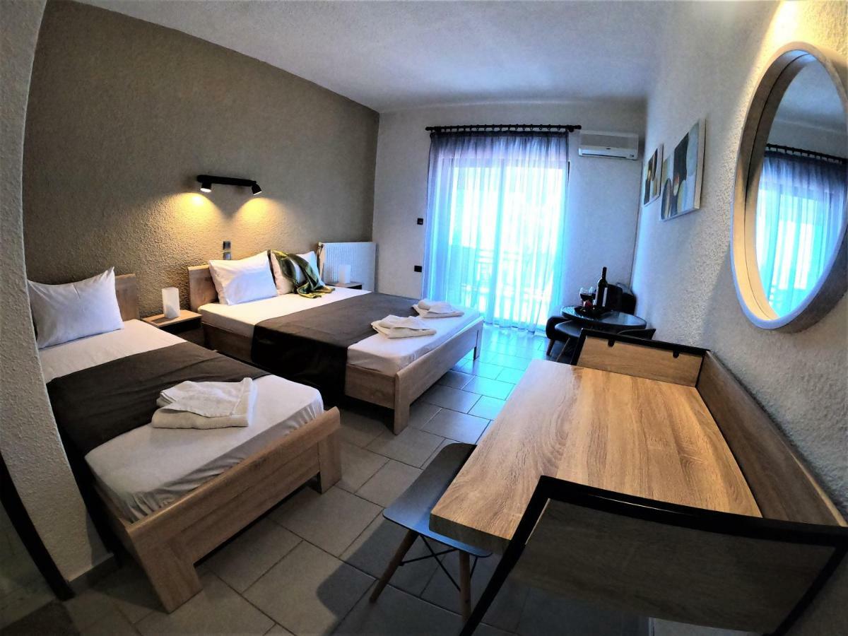 Pension Karvounoskala Stratonion Exterior foto