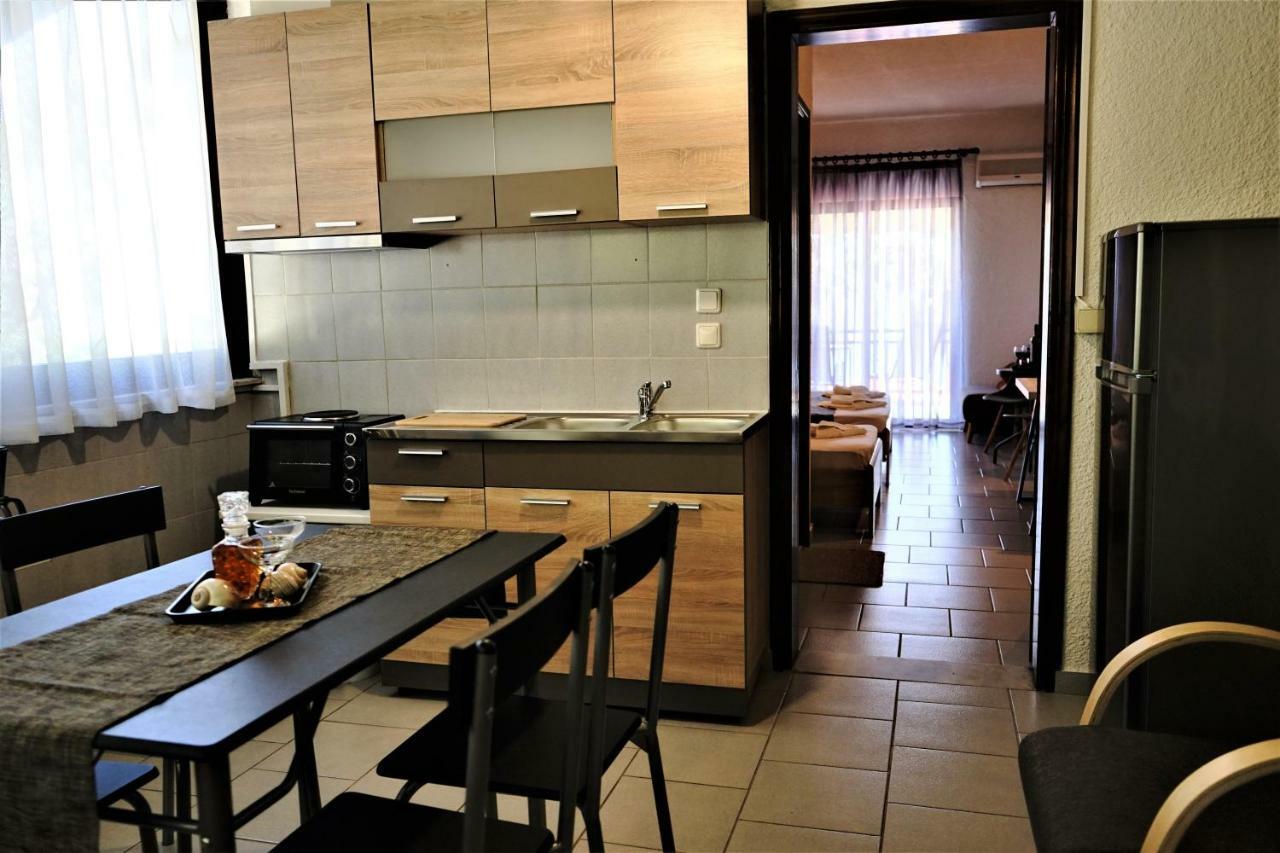 Pension Karvounoskala Stratonion Exterior foto