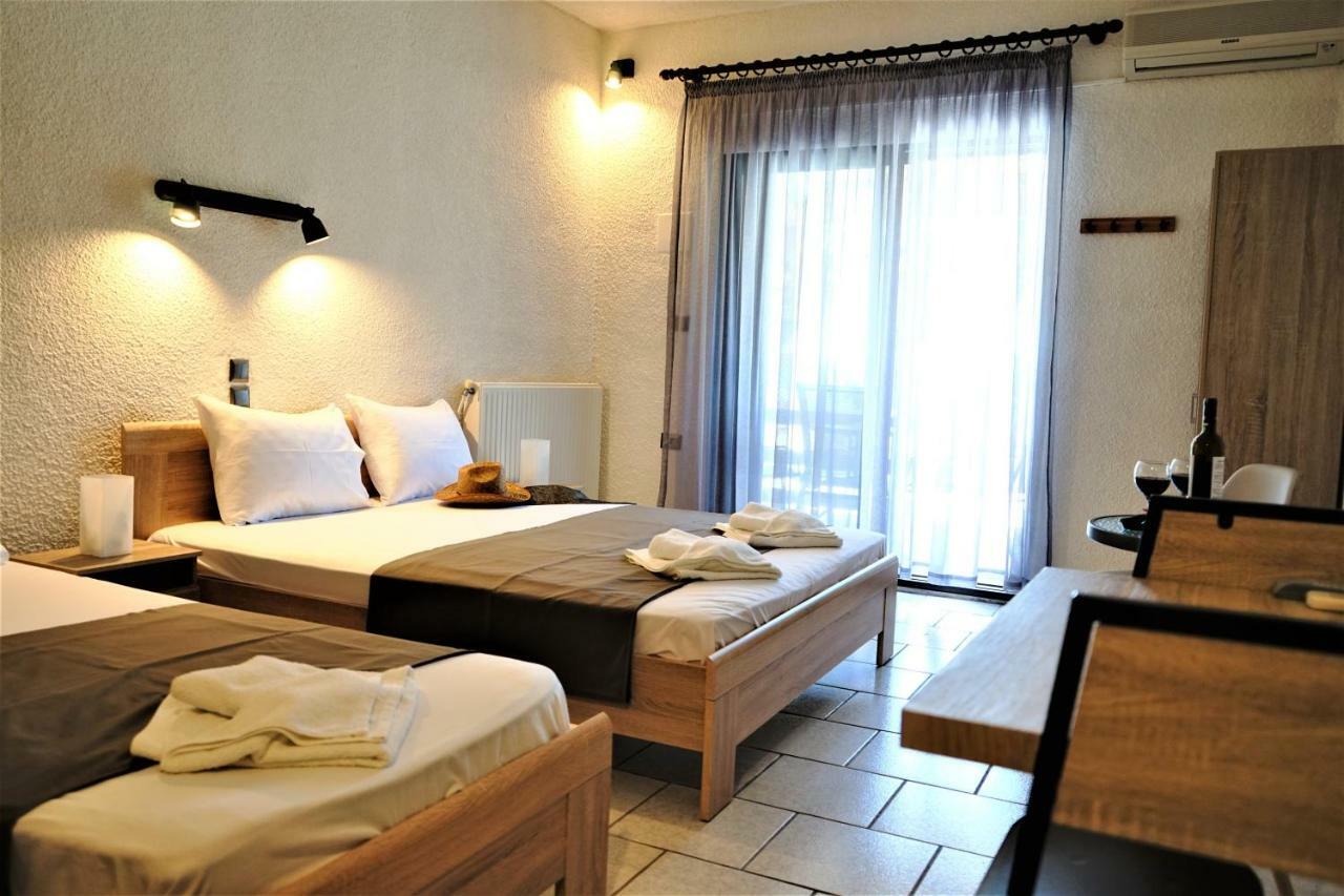 Pension Karvounoskala Stratonion Exterior foto